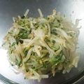あたりめっこ's cooksnap of when they made 豆苗ともやしのナムル.