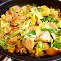 iso☆'s cooksnap of when they made 春キャベツと鶏むね肉のマヨ炒め☆.