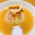 chicc's cooksnap of when they made めちゃうま!圧力鍋で丸ごと新たまスープ.