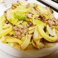 ウィンナ's cooksnap of when they made 簡単♬筍と豚肉キャベツの味噌炒め.