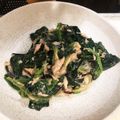 えだま21's cooksnap of when they made ほうれん草と塩昆布のオリーブ油和え.