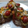 ☆じろごろ☆'s cooksnap of when they made フライパンdeハンバーグピザ☆.