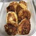 パリトントン's cooksnap of when they made 糖質オフ！ベーコン＆チーズ☆おからお焼き.
