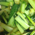 ☆ペネロピ☆'s cooksnap of when they made ごま油の小松菜炒め.