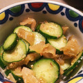 yuyayazu's cooksnap of when they made きゅうりとザーサイの和え物.