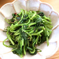 アボカドアキタ's cooksnap of when they made めんつゆで簡単♪　三つ葉のおひたし.
