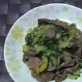 みがつくひと's cooksnap of when they made 砂肝のセロリ炒め.