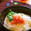haruku221's cooksnap of when they made 夏に♪冷やしたらこ豆乳素麺.