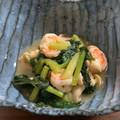 くんねちゅぷ's cooksnap of when they made タアサイとエビの炒めもの.
