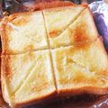 夢's cooksnap of when they made 簡単塩バタートースト.