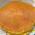 土方ともこ's cooksnap of when they made ☆ふんわりホットケーキ☆基本の焼き方♪.