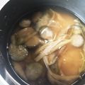 tyat's cooksnap of when they made ミョウガと茄子のお味噌汁.