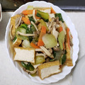 mk☆☆☆☆☆'s cooksnap of when they made 小松菜ちくわ厚揚げのさっと煮.