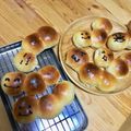 ☆小姫様☆'s cooksnap of when they made ✿いもむしくん✿チョコパン.