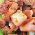 chiko♫'s cooksnap of when they made 離乳食後期～トマトジュースコロコロパン.