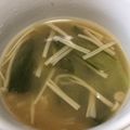アピナス's cooksnap of when they made 朝食にも小松菜としめじ えのきのお味噌汁.