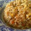 あめりぃ's cooksnap of when they made 捨てる部分で作る☆エコなネギチャーハン.
