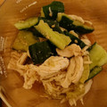 dollyj's cooksnap of when they made たたききゅうりとささみのごま酢あえ.