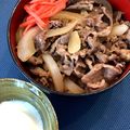 ちょこふみ's cooksnap of when they made 美味しい◎我が家の牛丼◎.
