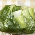 みみ母's cooksnap of when they made 葉物野菜の冷凍保存。一人暮らしの自炊に。.