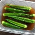 R2016's cooksnap of when they made さっぱり！おくらのめんつゆ夏浸し.