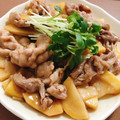 こはる・▽・'s cooksnap of when they made たけのこと豚肉のオイスター炒め.