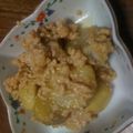 はるみんたった's cooksnap of when they made 鳥ひき肉と里芋の♪ホクホク煮.