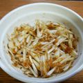 クックZTZ10H☆'s cooksnap of when they made 生ラッキョウのおかか和え.