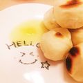 tra1021's cooksnap of when they made フープロでパン☆白パン.