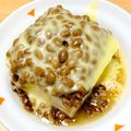 クックU7H2DC☆'s cooksnap of when they made 超簡単　豆腐納豆のチーズかけ.