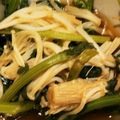 Macaw's cooksnap of when they made 春菊とえのき茸の煮びたし.