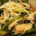 Macaw's cooksnap of when they made 春菊とえのき茸の煮びたし.