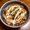 クックWZFBAU☆'s cooksnap of when they made ピリ辛!!ガーリックぶた丼♡.