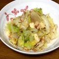 あや　ぱん's cooksnap of when they made たけのこ姫皮と春キャベツのおひたし.