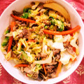 友芽芭's cooksnap of when they made お弁当に！切り落とし牛肉のカレー風味炒め.