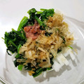 tamago大好き's cooksnap of when they made ほうれん草と長芋の梅肉和え.