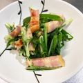 ぱんだ705's cooksnap of when they made 節約♪ベーコンと水菜のゆず胡椒♪.