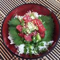 R♡Y's cooksnap of when they made ネバとろ食感♡我が家のまぐろぶつオクラ丼.