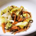 クリーピングタイム☆'s cooksnap of when they made 塩昆布で簡単！春キャベツと茗荷の浅漬け.