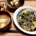 はなこ（＊＾＾）♡'s cooksnap of when they made 簡単★ほうれん草とひき肉のパスタ.