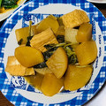 ゆかちん222's cooksnap of when they made ほっこり♪厚揚げと大根の煮物☆*。.