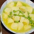 ゆかちん222's cooksnap of when they made 新じゃがとグリンピースのバター煮.