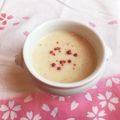 しじみぱん's cooksnap of when they made 桜えび❀ピンクのポタージュ（スープ）.