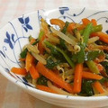 umemodoki's cooksnap of when they made もやしと人参とニラの中華炒め.
