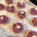 25chiffon's cooksnap of when they made オレオで簡単♪紫芋クリームタルトレット風.