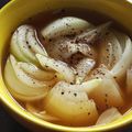 びゅうのすけ's cooksnap of when they made レンジで簡単☆新玉ねぎのコンソメスープ.