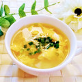 ももちゃんのれしぴ's cooksnap of when they made ネギのかきたまスープ.