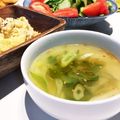 たじ満塁's cooksnap of when they made 風邪の予防に☆長ネギのスープ.