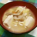 虎よ虎よ！'s cooksnap of when they made 舞茸と豆腐の味噌汁♪.