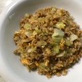 Ruriluru's cooksnap of when they made 焼きそばの粉で焼き飯(肉なし).